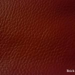 Leather Sample | Brick Red