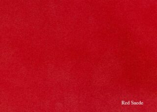 Color Swatch: Red Suede - Sample