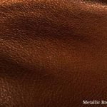 Leather Sample | Metallic Bronze