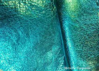 Color Swatch: Metallic Turquoise - Sample