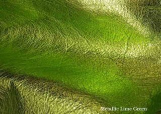 Color Swatch: Metallic Lime - Sample
