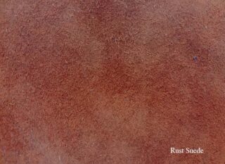 Color Swatch: Rust Suede - Sample