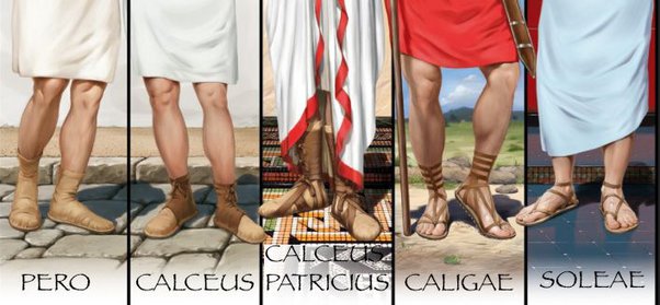 Ancient roman shoes online